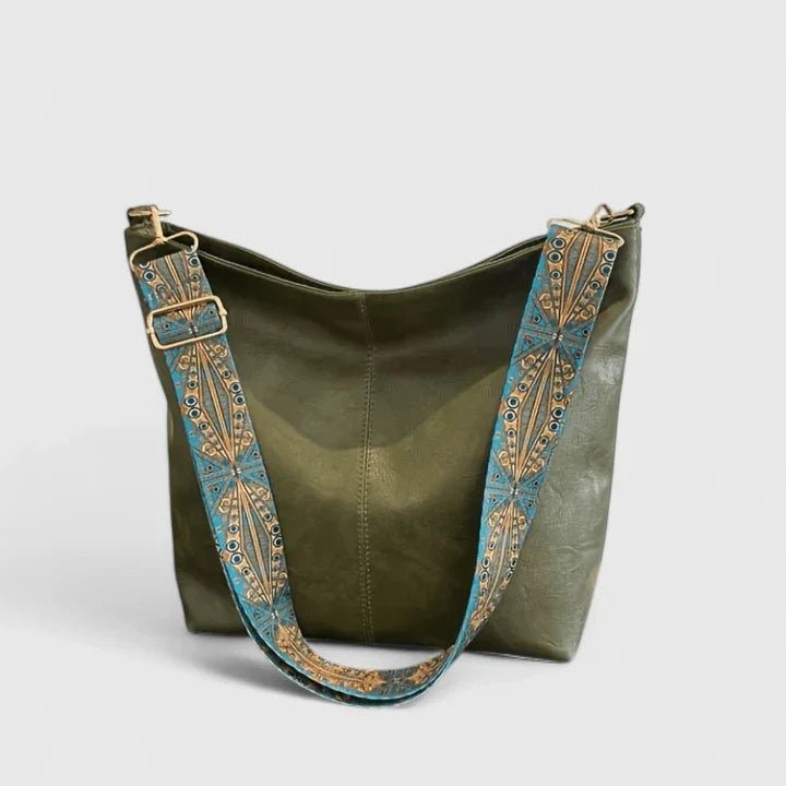 Women's Bucket Tote Bag - Green
