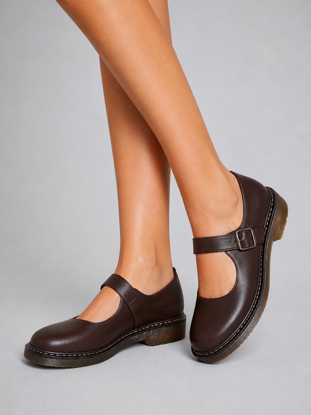 Women's Faux Leather Mary Jane Shoes