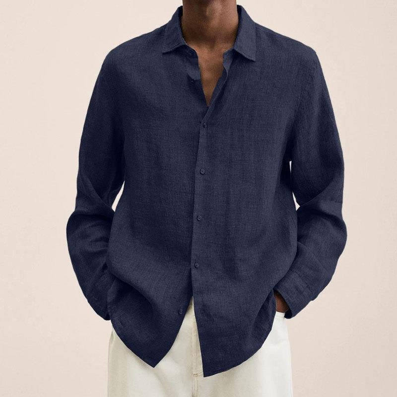 Men's Shirt - Navy Blue
