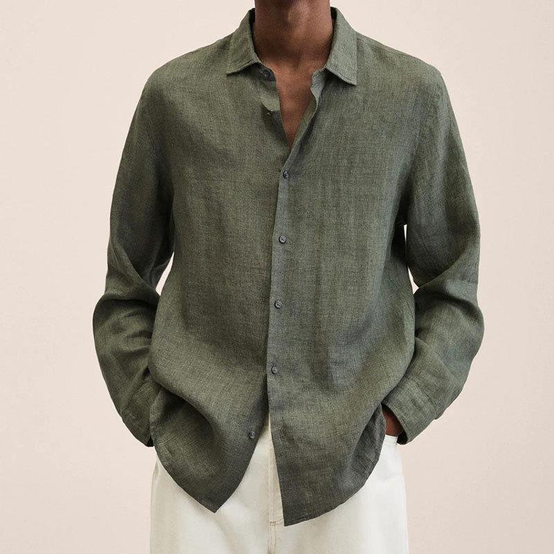 Men's Shirt - Army Green