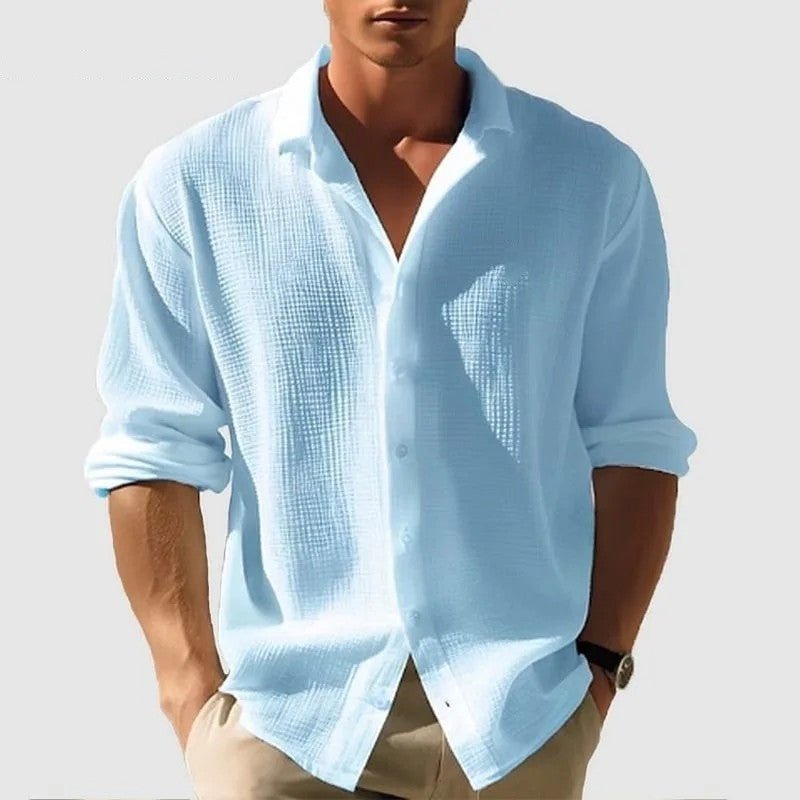 Men's Shirt - Light Blue