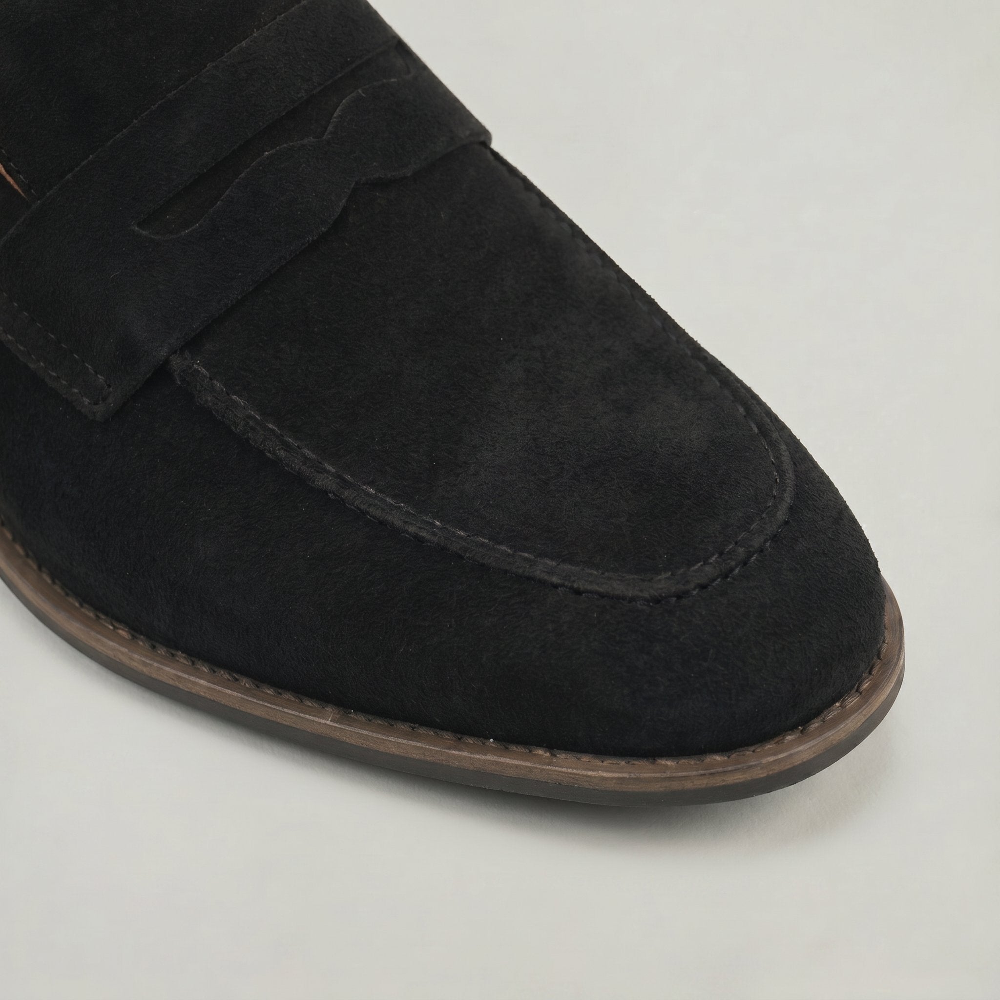 Men's Suede Penny Loafers