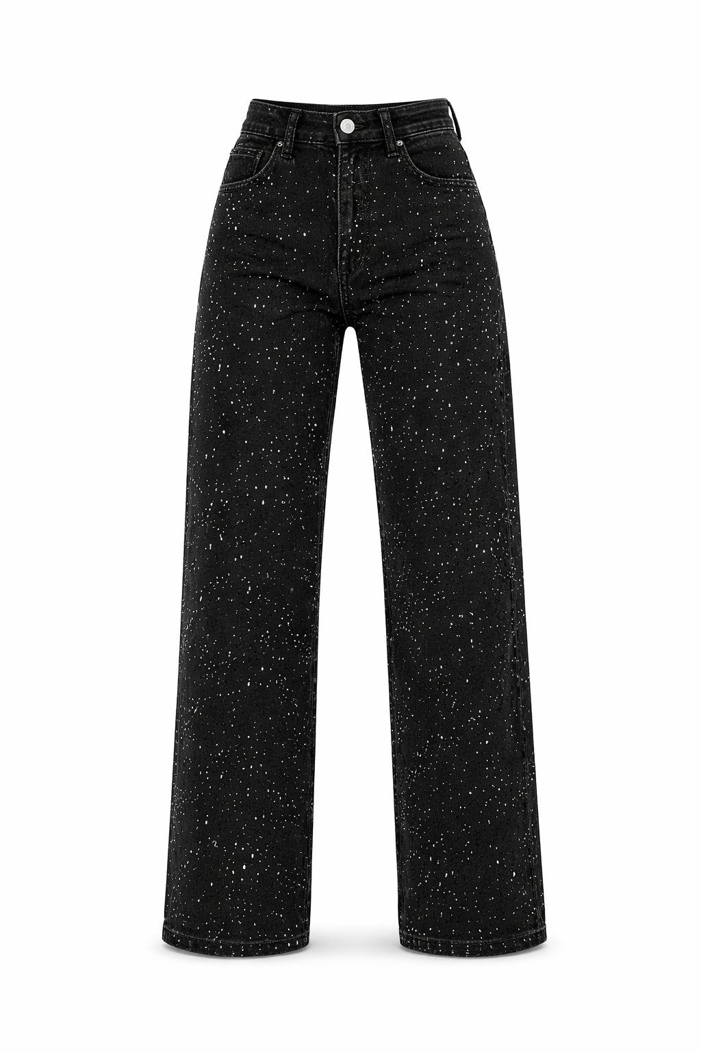 Women's High-Waisted Wide-Leg Jeans