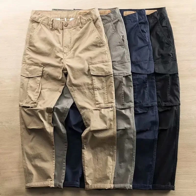 Men's Cotton Twill Cargo Pants