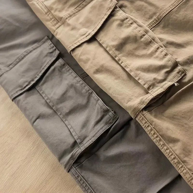 Men's Cotton Twill Cargo Pants