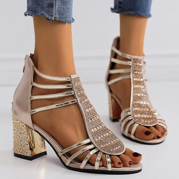 Women's Rhinestone Gladiator Sandals