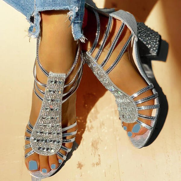 Women's Rhinestone Gladiator Sandals