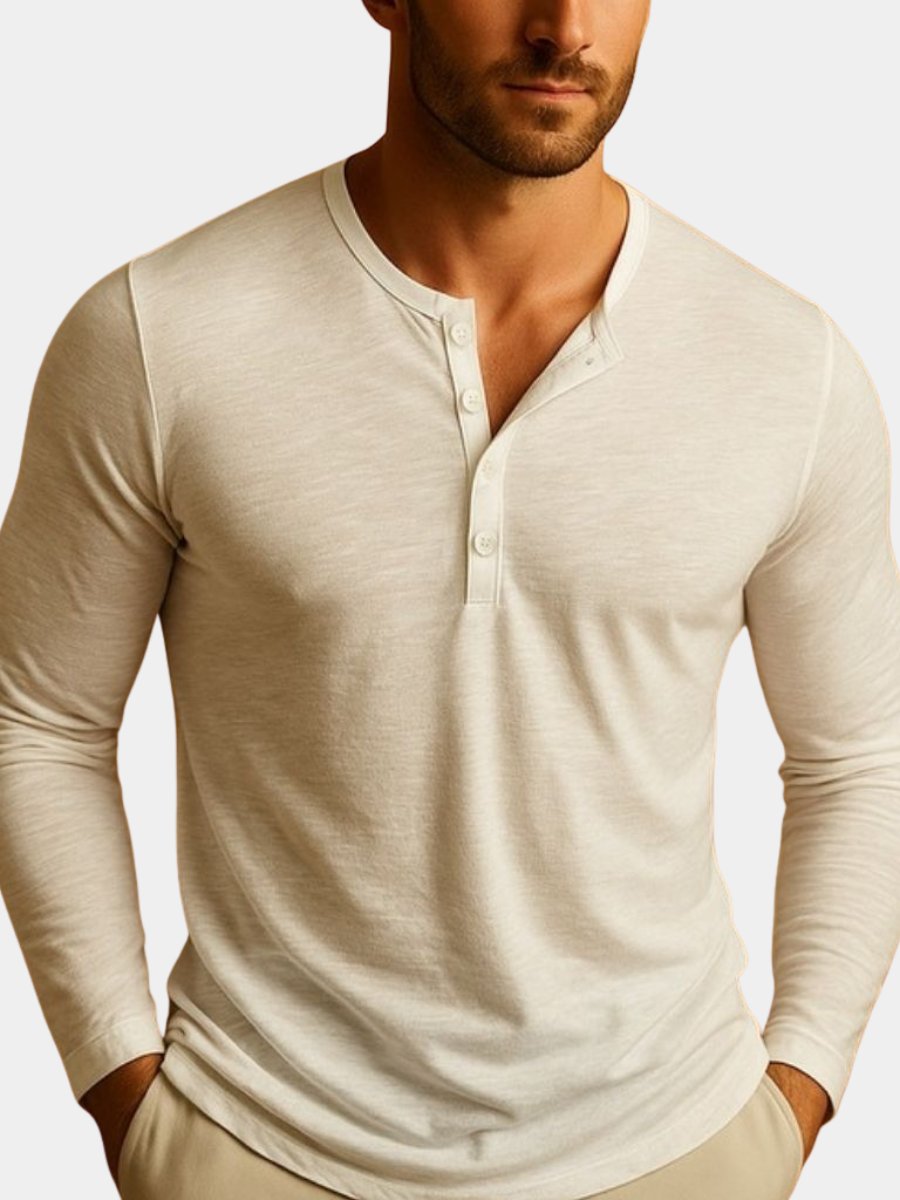 Men's Slim Henley