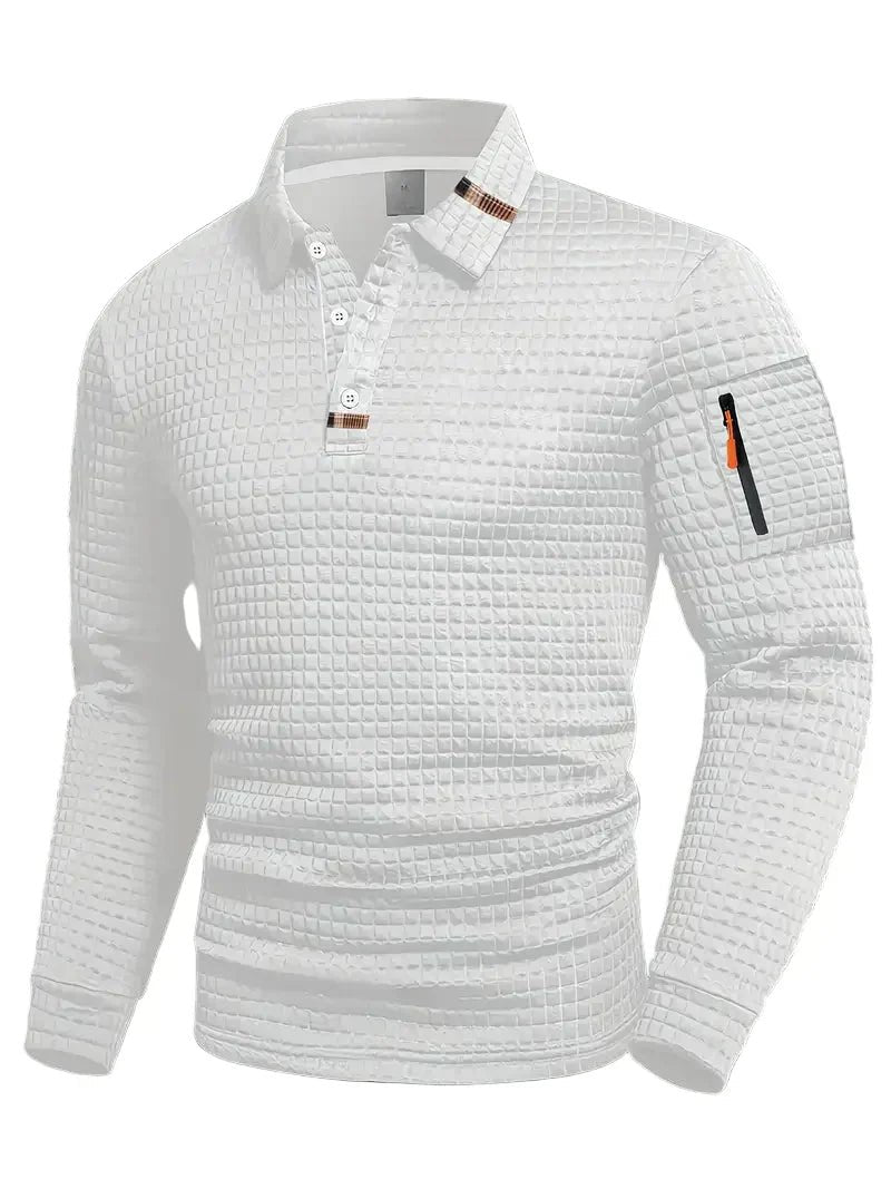 Men's Slim Polo Shirt - White