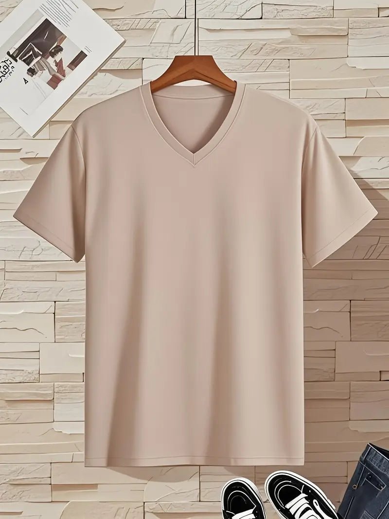 Men's Slim-Fit V-Neck T-Shirt