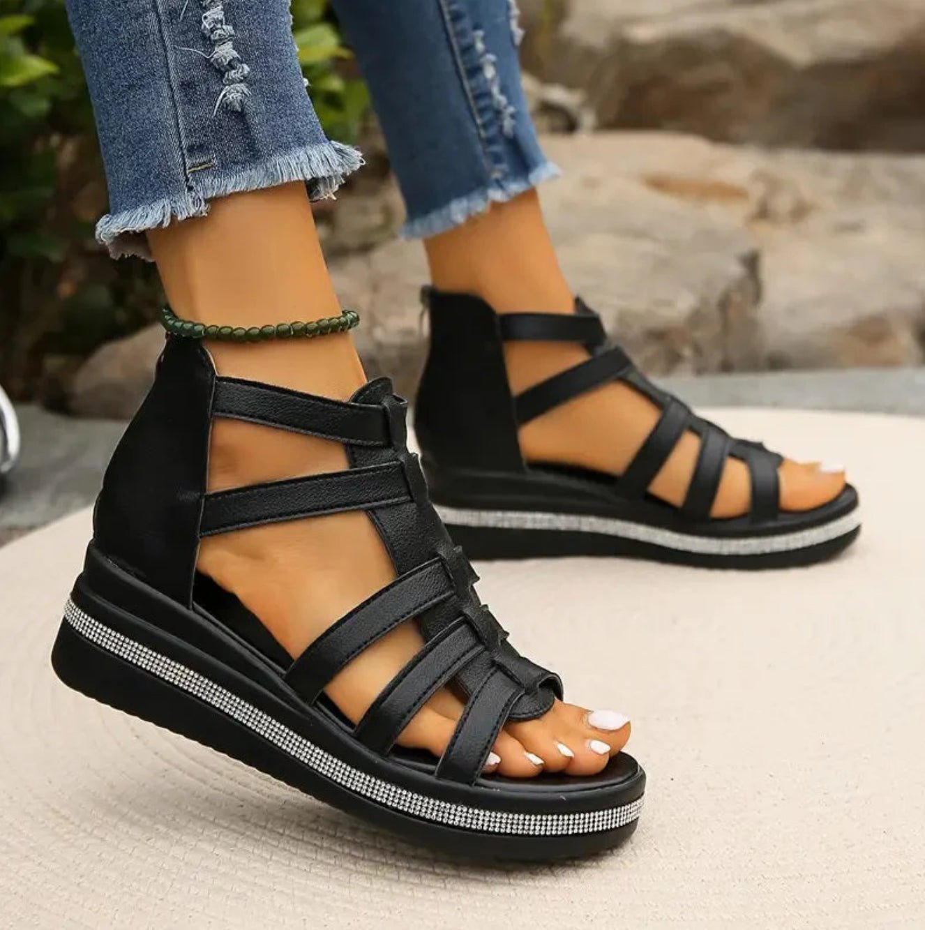 Women's Gladiator Wedge Sandals
