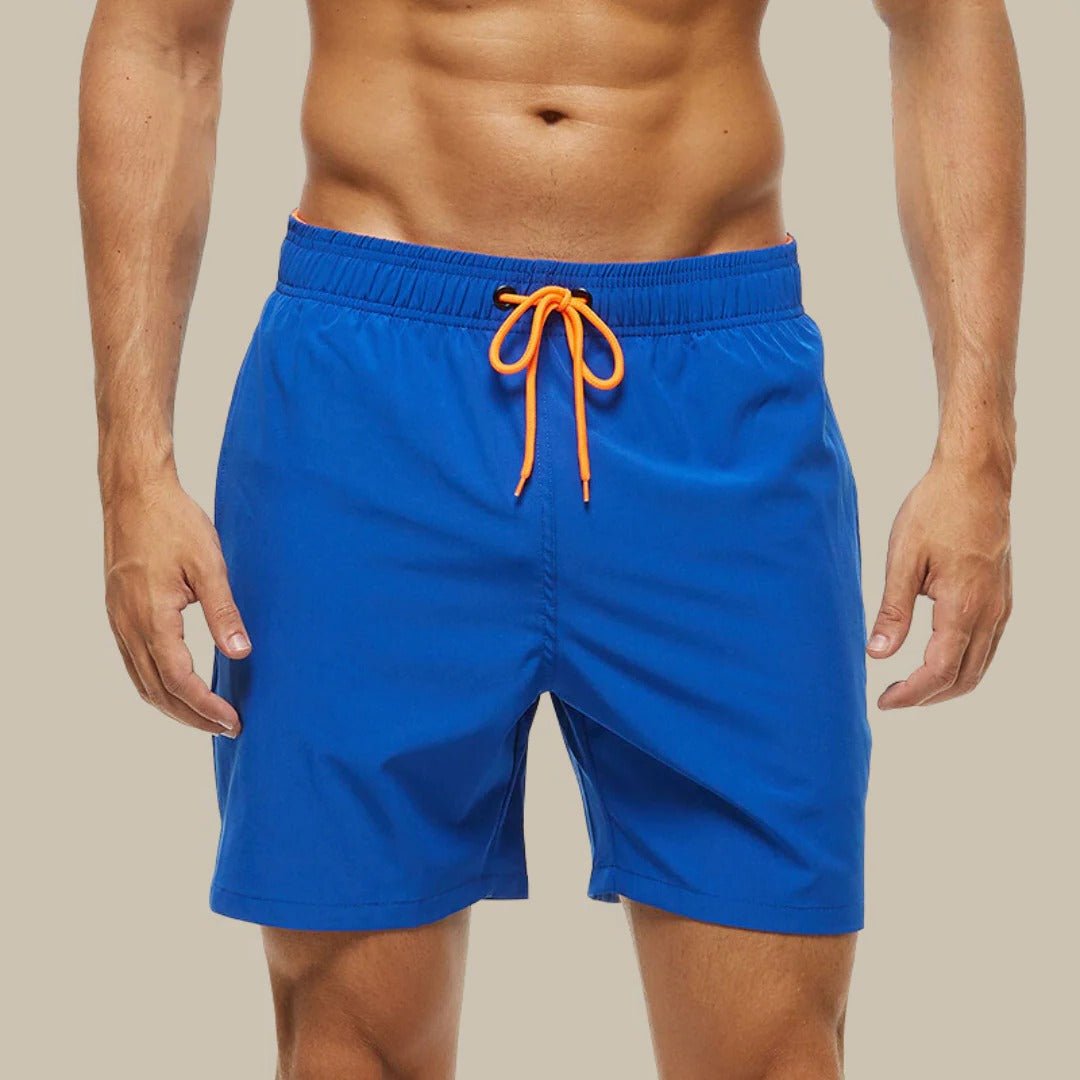 Men's Beach Swim Shorts - Royal Blue