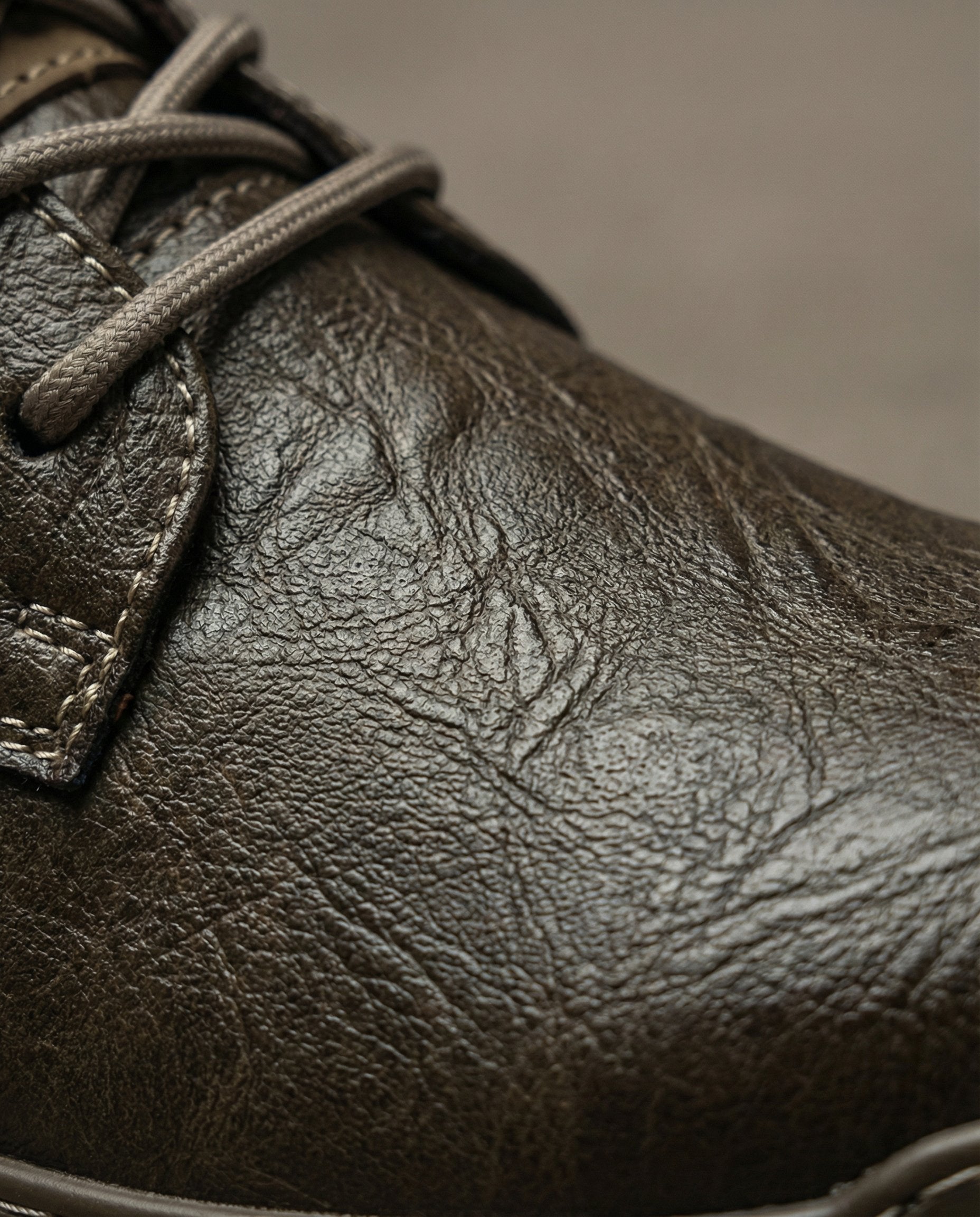 Men's Faux Leather Derby Shoes