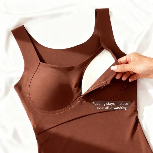 Women's Square Neck Cotton Tank Top