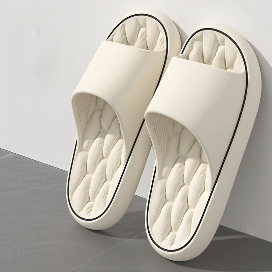 Unisex Slide Sandals - Beige