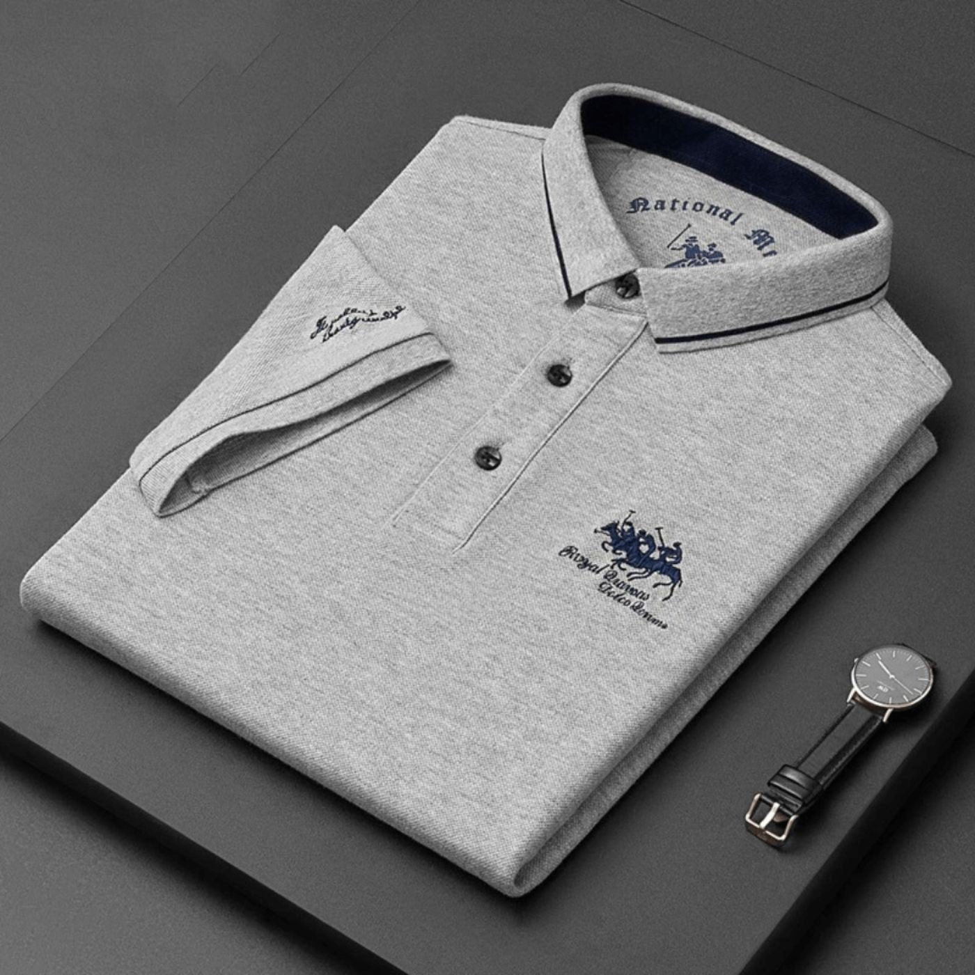 Men's Polo Shirt - Grey