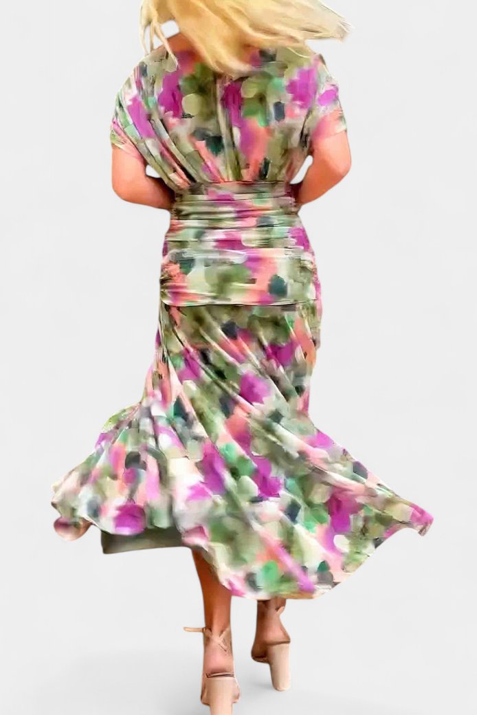 Women's Off-Shoulder Maxi Dress