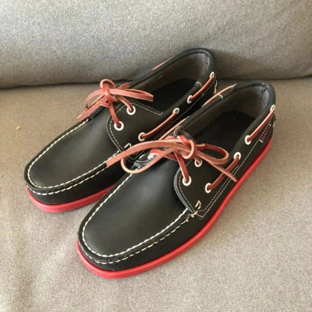 Men's Leather Boat Shoes