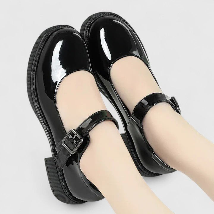 Women's Faux Leather Mary Janes