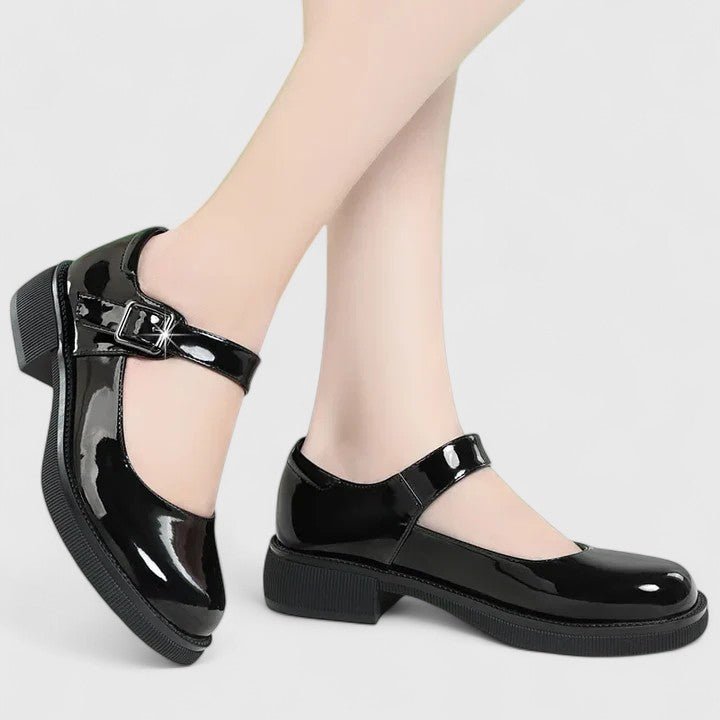 Women's Faux Leather Mary Janes