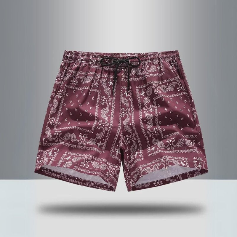 Men's Paisley Swim Shorts