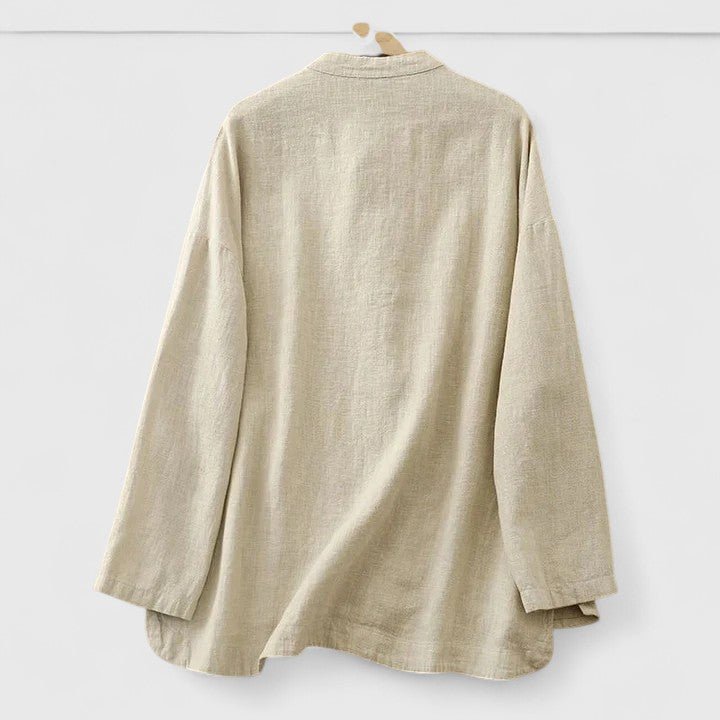 Men's Tang-Style Shirt Jacket