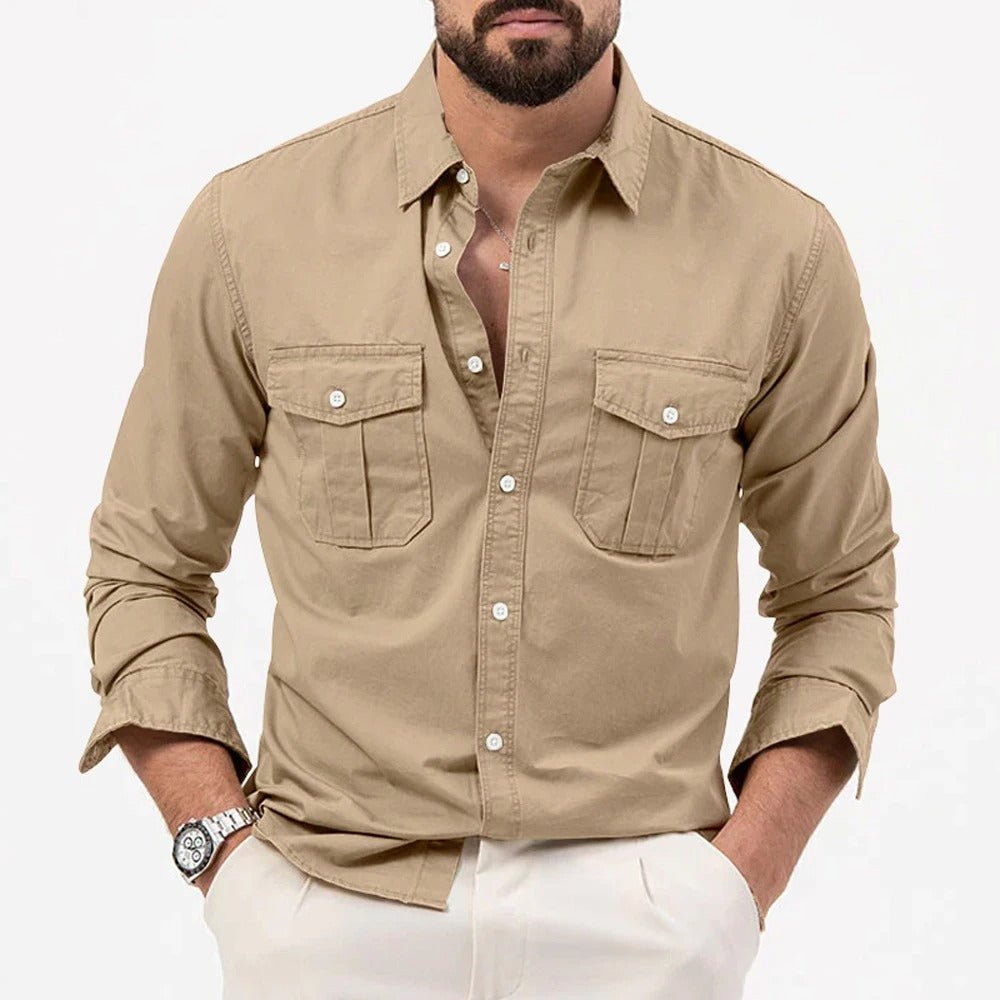 Men's Utility Shirt - Khaki