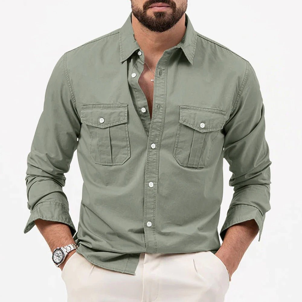 Men's Utility Shirt - Light Green
