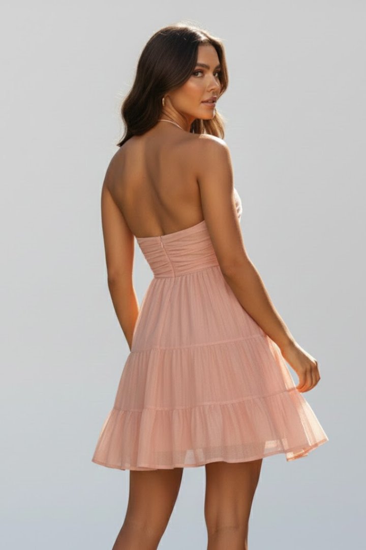 Women's Halter Mini Dress