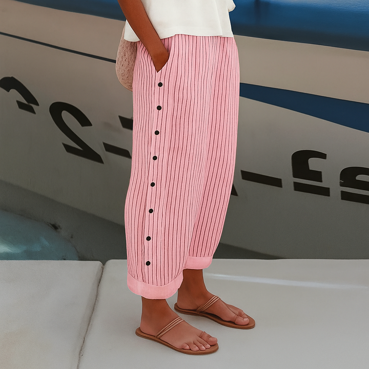 Sandrine™ | Comfortable Linen Trouser