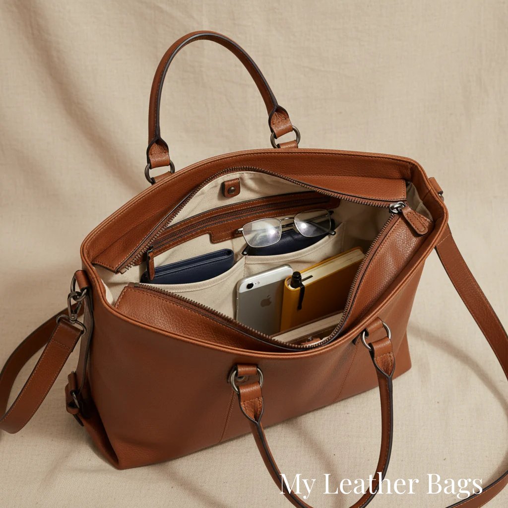 Women's Leather Tote Bag
