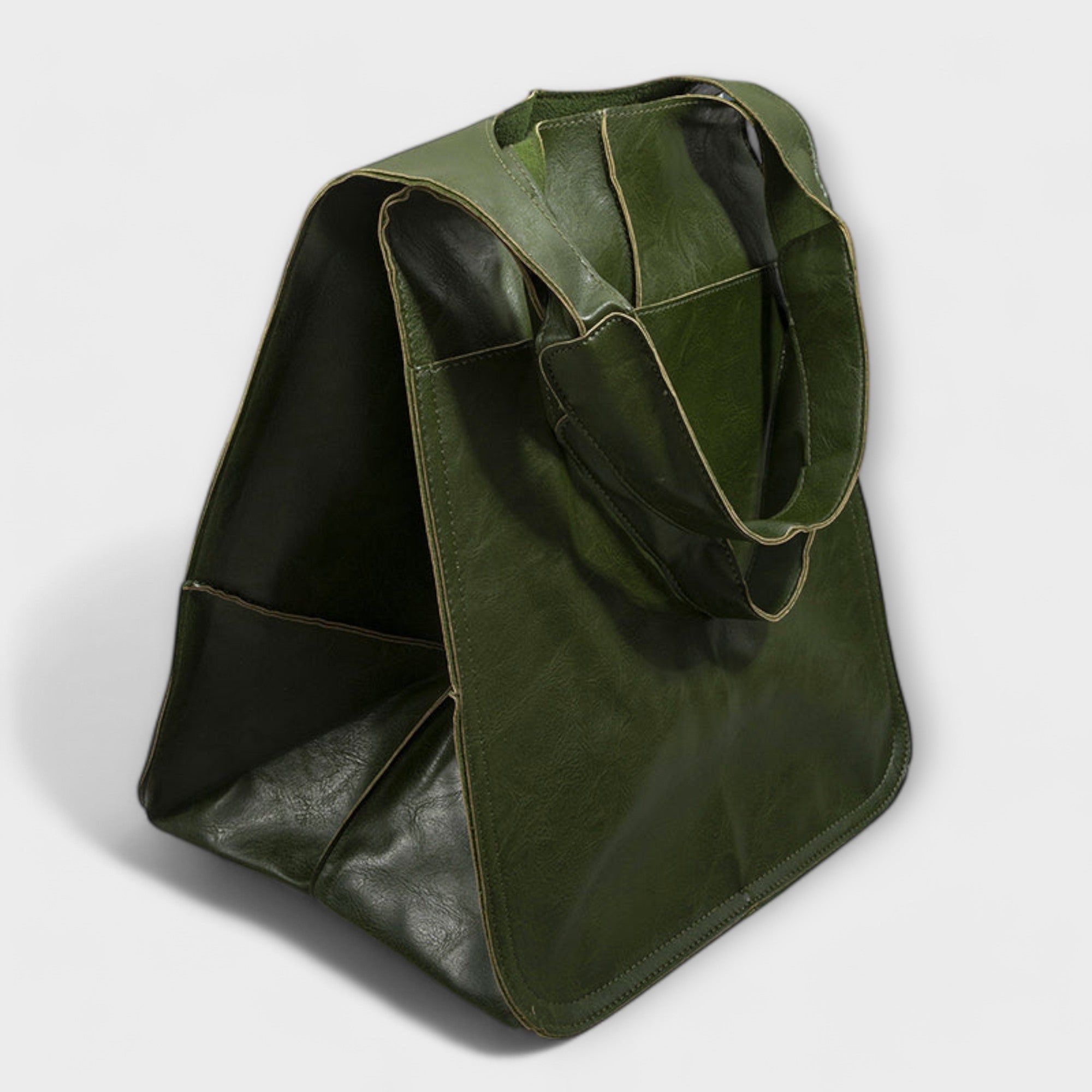 Women's Oversized Faux Leather Hobo Bag