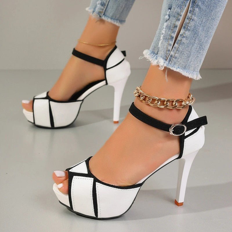 Women's Platform Stiletto Party Sandals
