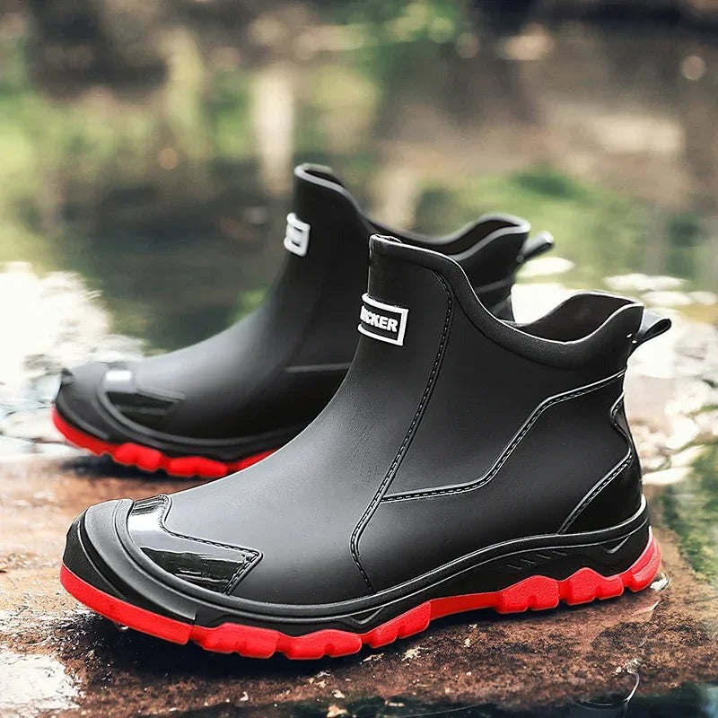Waterproof Ankle Rain Boots