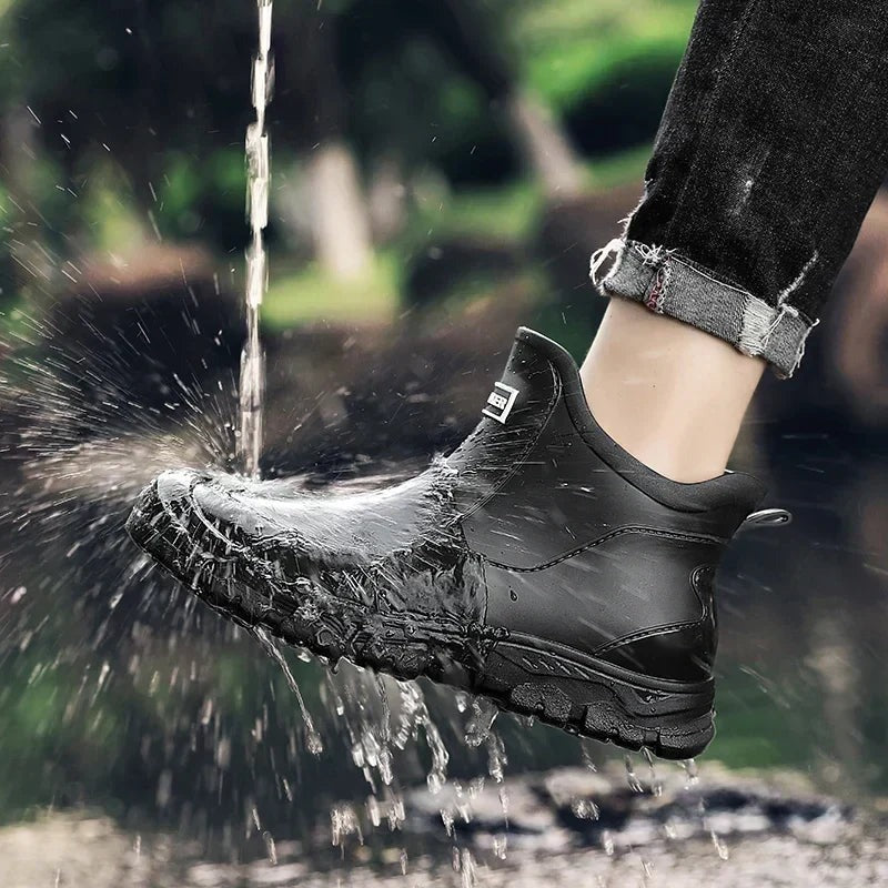 Waterproof Ankle Rain Boots