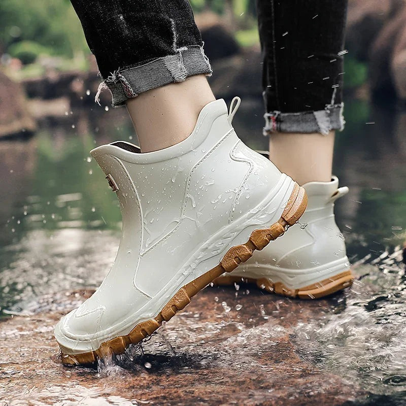 Waterproof Ankle Rain Boots