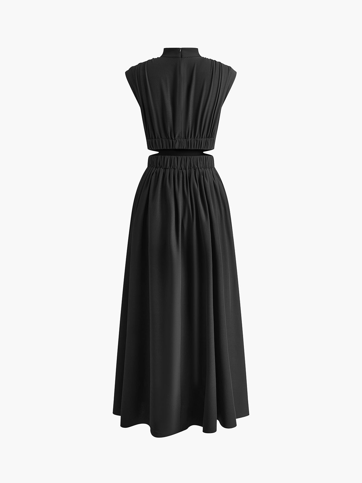 High Neck Formal Maxi Dress
