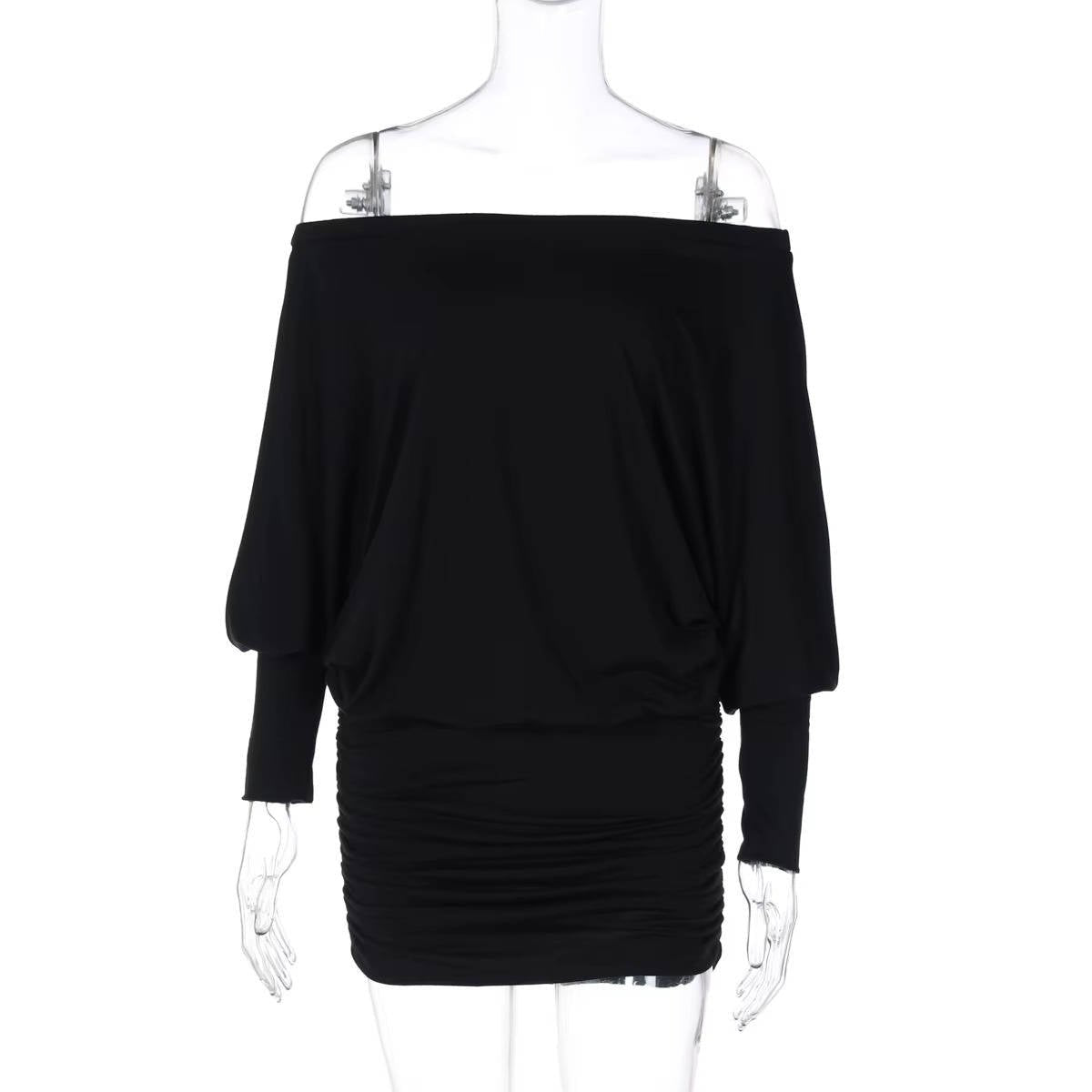 Women's Off-Shoulder Bodycon Mini Dress