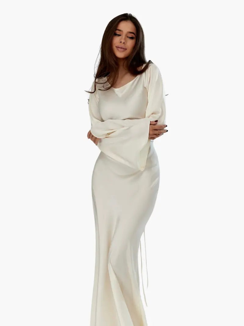 Long Sleeve Bodycon Maxi Dress