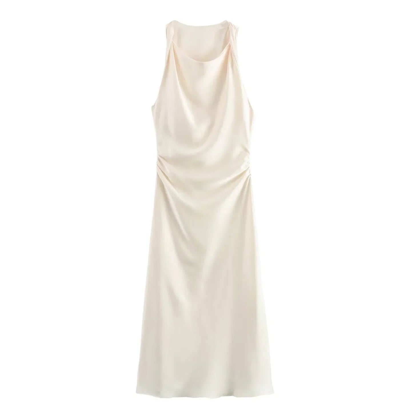 Midi Dress - White