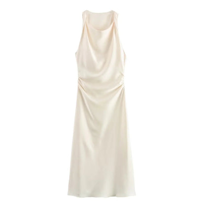 Midi Dress - White
