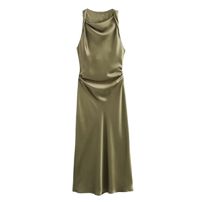 Midi Dress - Green