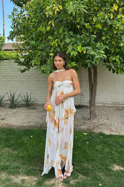 Floral Summer Maxi Dress