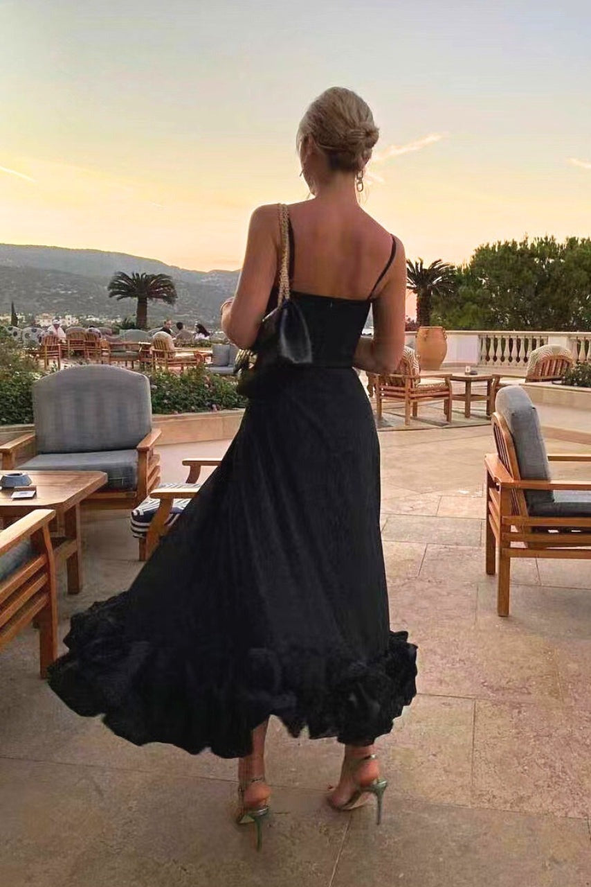 Formal A Line Midi Dress