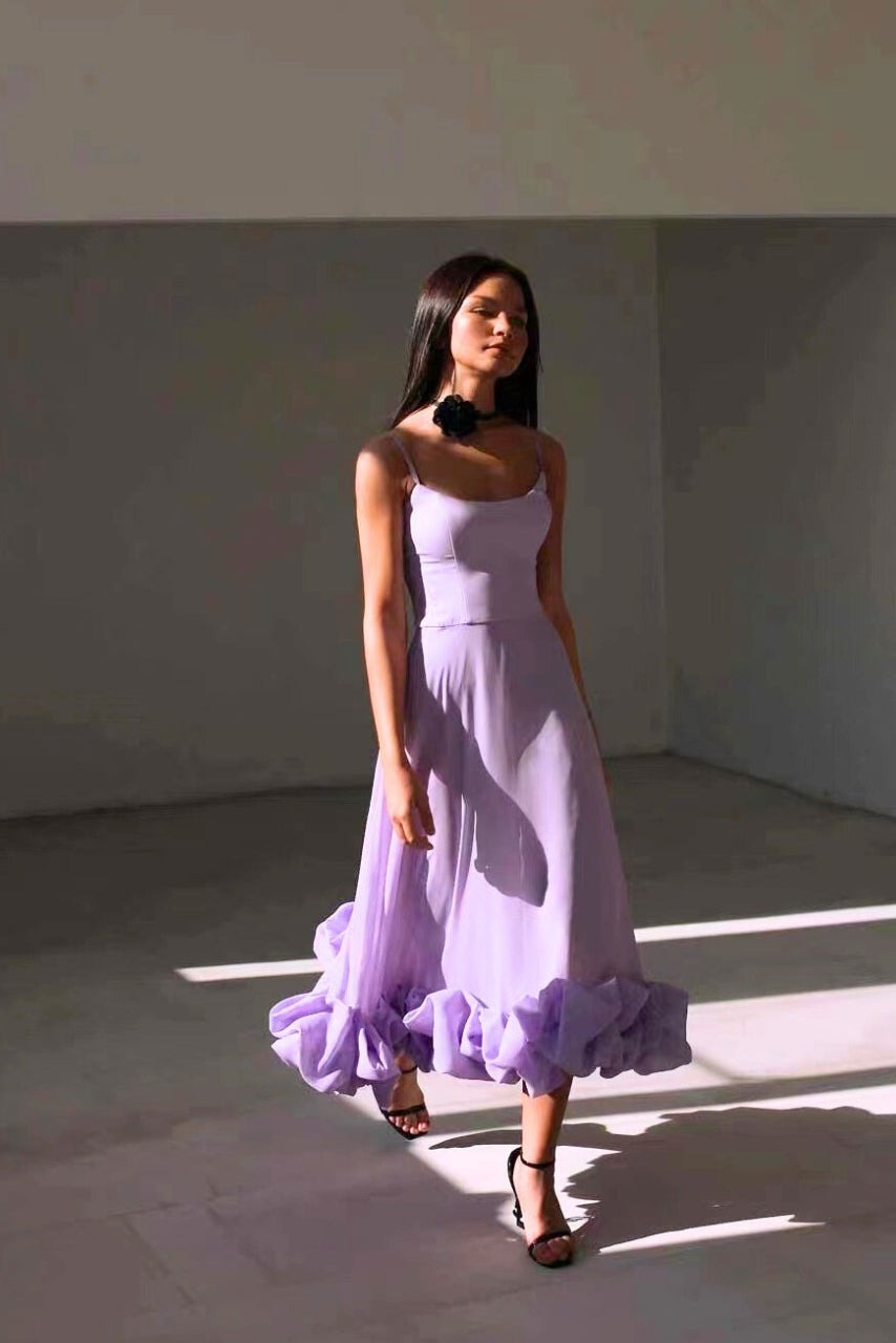 Formal A Line Midi Dress