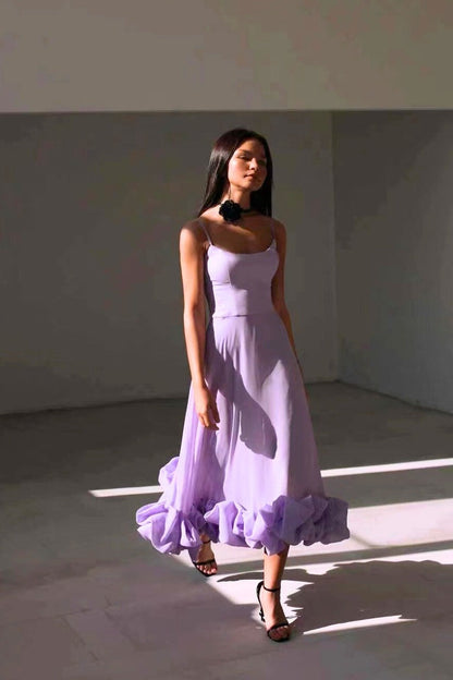 Formal A Line Midi Dress