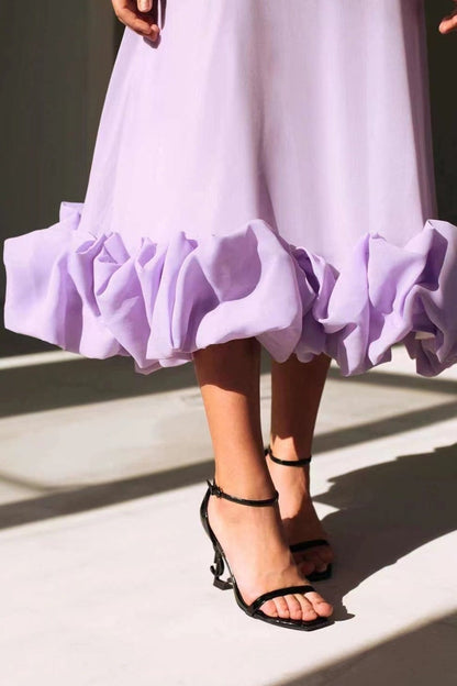 Formal A Line Midi Dress