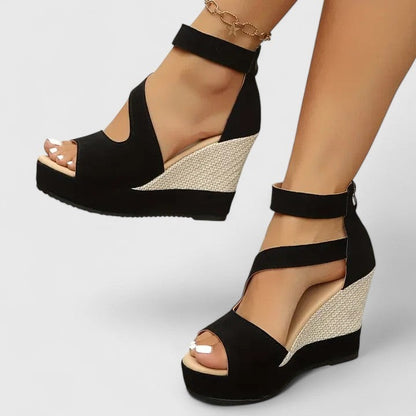 Espadrille Platform Wedge Sandals