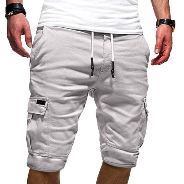 Men's Cargo Shorts - White