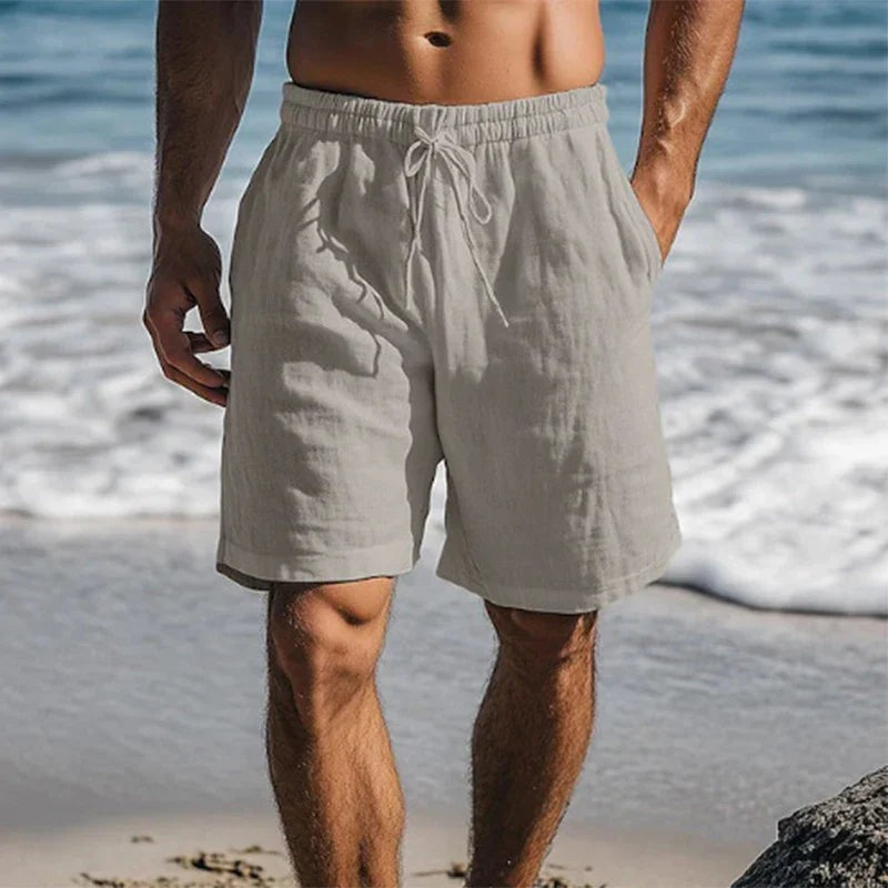 Casual Beach Swim Trunks - Grey